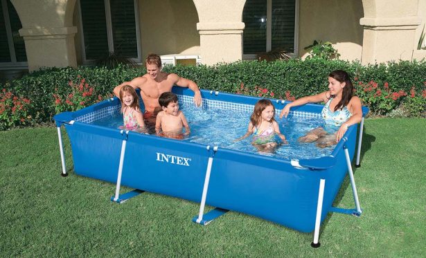 Intex frame rettangolare: la piscina fuori terra più venduta della categoria